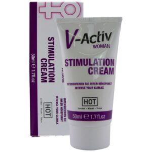 POTENTE - HOT - CREME ESTIMULANTE V-ACTIV PARA MULHERES 50 ML