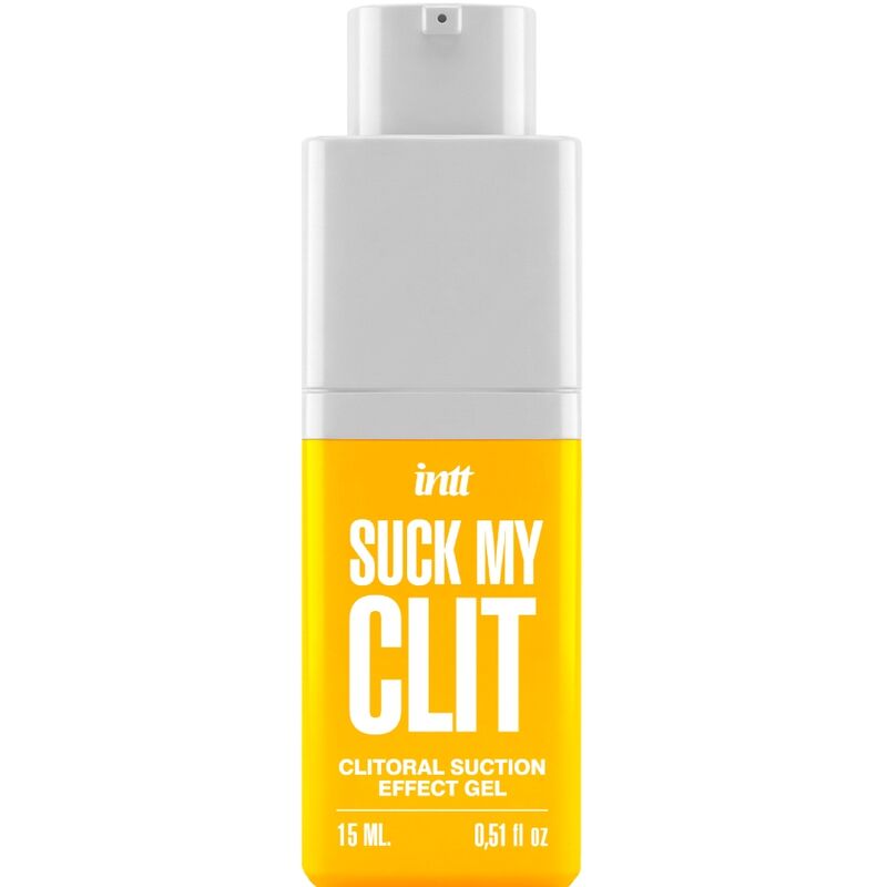 POTENTE - INTT - SUCK MY CLIT GEL COM EFEITO DE SUCÇÃO MANGA TROPICAL 15 ML