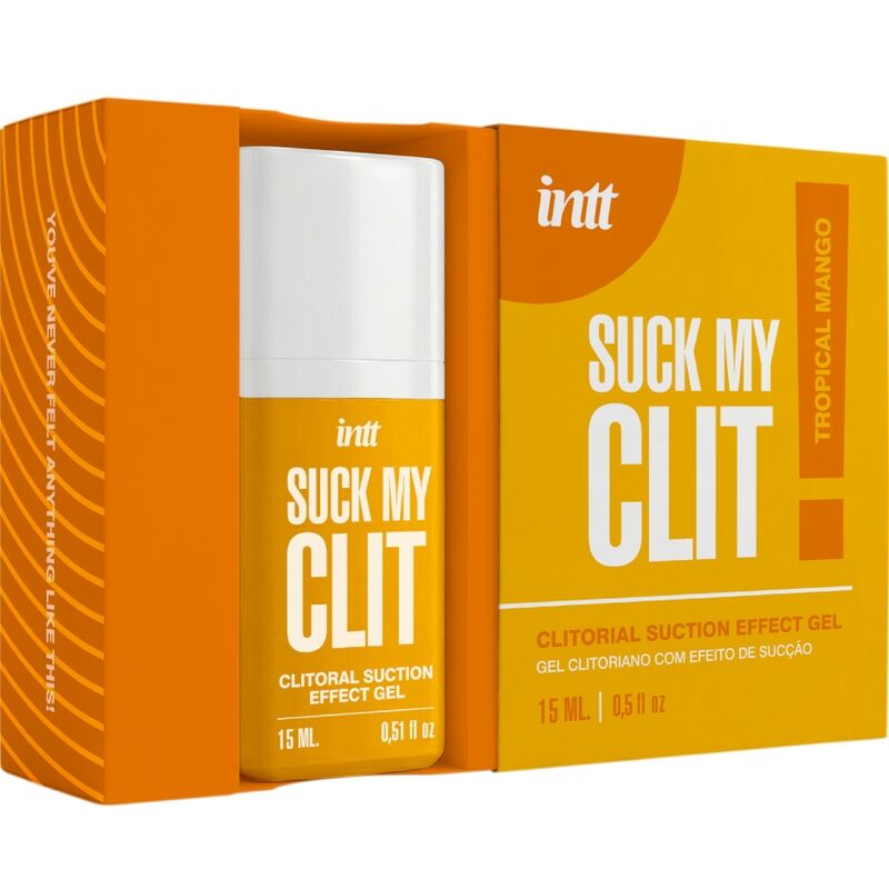INTT - SUCK MY CLIT GEL COM EFEITO DE SUCÇÃO MANGA TROPICAL 15 ML - Image 3