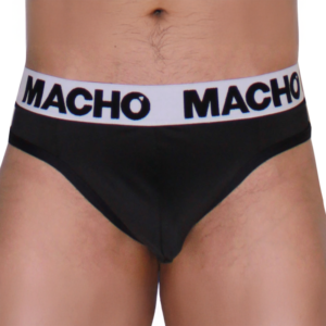 POTENTE - MACHO - MTG002 PRETO/CALÇA TANGAL PRETA S
