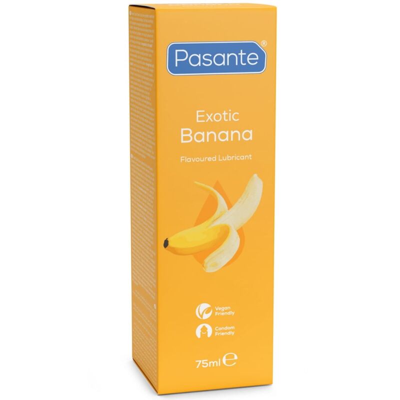 PASANTE - LUBRIFICANTE À BASE DE ÁGUA COM SABOR DE BANANA 75 ML - Image 2