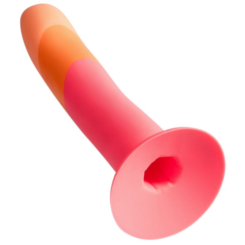 ROMP - DIZI DILDO DE SILICONE COM VENTOSA TRICOLOR 18 CM - Image 3