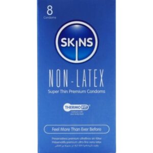 POTENTE - SKINS - CAMISINHAS SEM LÁTEX - PACOTE COM 8 UNIDADES