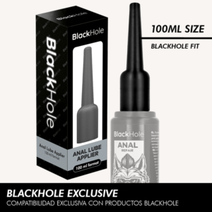 POTENTE - BLACK HOLE - APLICADOR DE LUBRIFICANTE ANAL TAMANHO G 100 ML