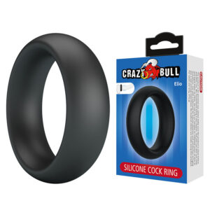 POTENTE - CRAZY BULL - ELIO ANEL PENIANO DE SILICONE PRETO