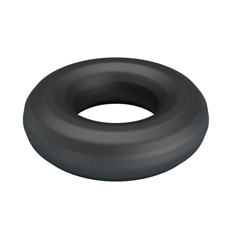 CRAZY BULL - ANEL PENIANO DE SILICONE SUPER MACIO URBANO PRETO - Image 3