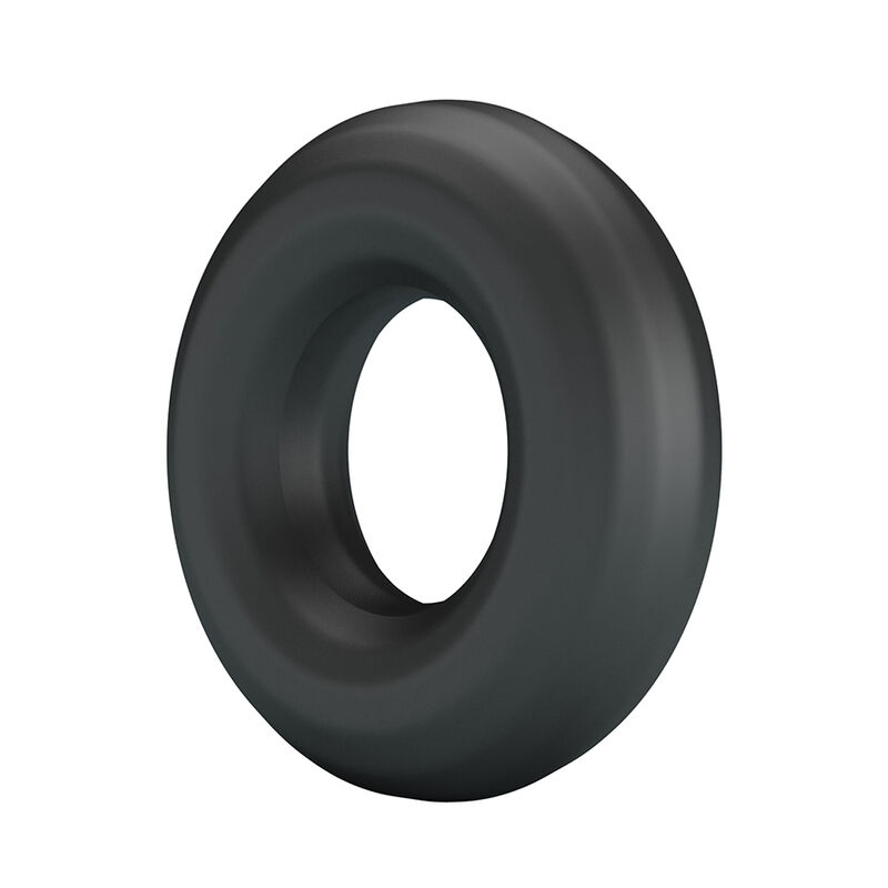 POTENTE - CRAZY BULL - ANEL PENIANO DE SILICONE SUPER MACIO URBANO PRETO