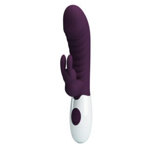 POTENTE - PRETTY LOVE - VIBRADOR COELHO NAUGHTY BUNNY COM 30 FUNÇÕES - ROXO