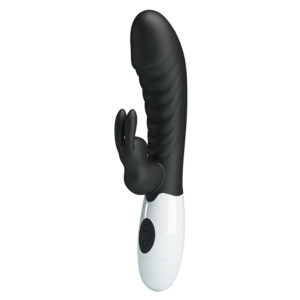 POTENTE - PRETTY LOVE - VIBRADOR COELHO NAUGHTY BUNNY COM 30 FUNÇÕES PRETO