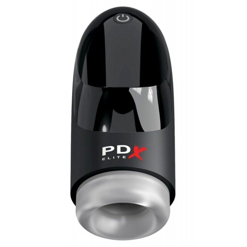 POTENTE - PDX ELITE - MASTURBADOR VIBRATÓRIO CICLONICO HIDROGASM 20 CM