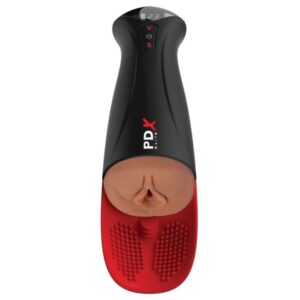 POTENTE - PDX ELITE - FAP-O-MATIC PRO XL VIBRATÓRIO AUTOMÁTICO MARROM 34