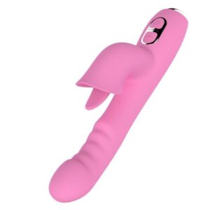 POTENTE - NALONE - T-MAY VIBRADOR MAGIC STICK COELHO - ROSA