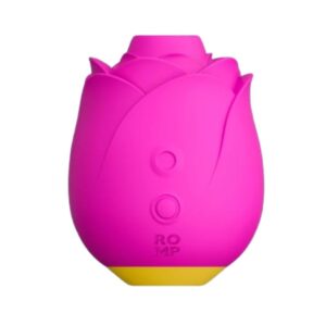 POTENTE - ROMP - ROSE 2.0 APARELHO DE SUCÇÃO CLITORIAL EM FORMATO DE ROSA