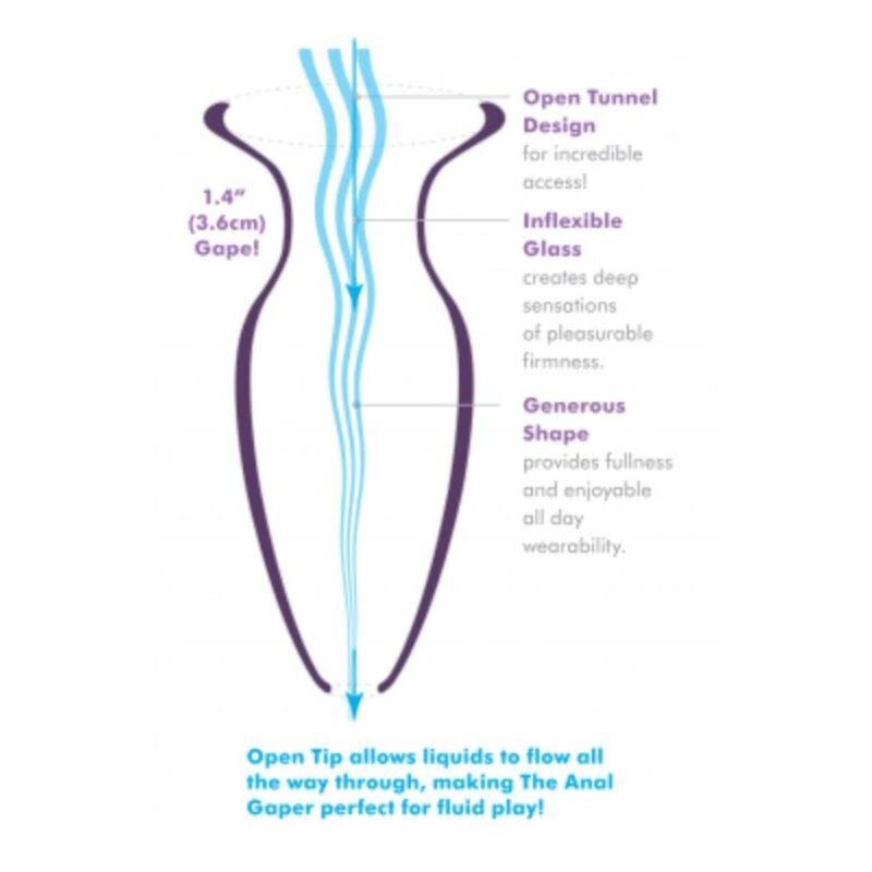 ANAL FANTASY ELITE - MEGA ANAL GAPER PLUG ANAL TRANSPARENTE - Image 2