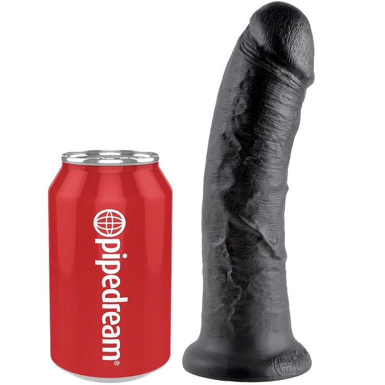 KING COCK - 8 DILDO PRETO 20.3 CM - Image 2