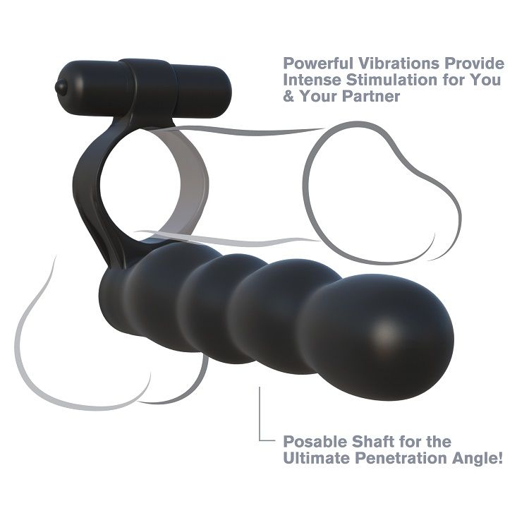 POTENTE - FANTASY C-RINGZ - POSABLE DOUBLE PENETRATOR