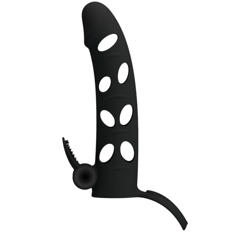 PRETTY LOVE - CAPA DE SILICONE COM VIBRAO 15.2 CM - Image 2