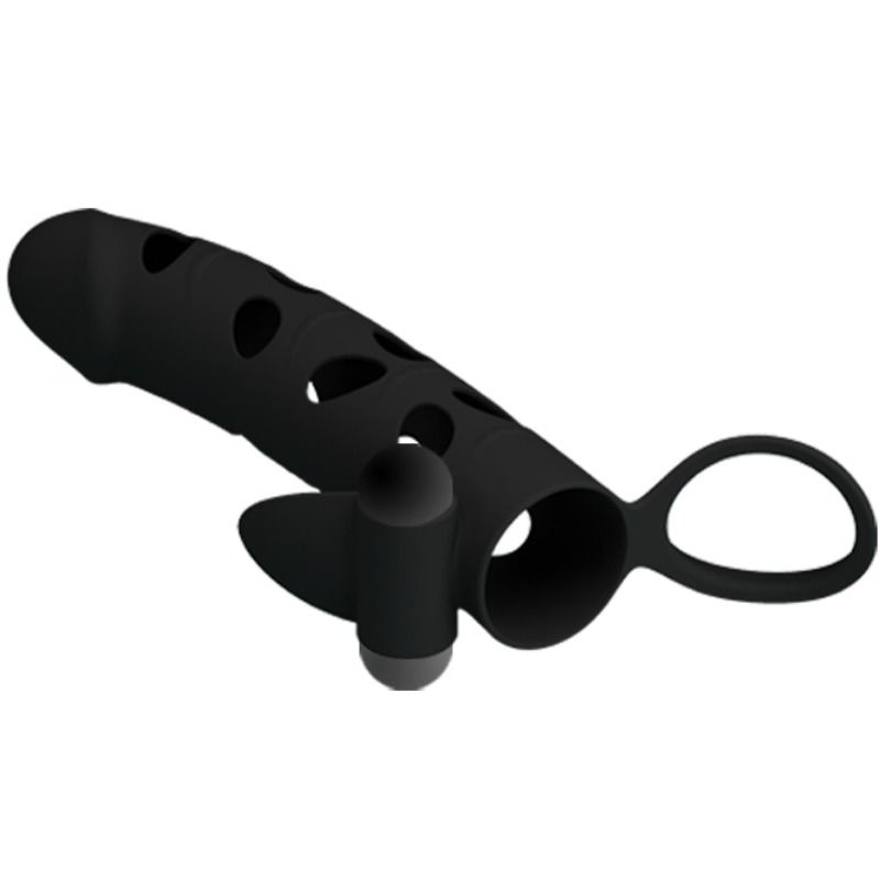 PRETTY LOVE - CAPA DE SILICONE COM VIBRAO 15.2 CM - Image 3
