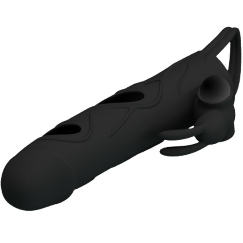 PRETTY LOVE - CAPA DE SILICONE COM VIBRAO 14 CM 1.0 - Image 3