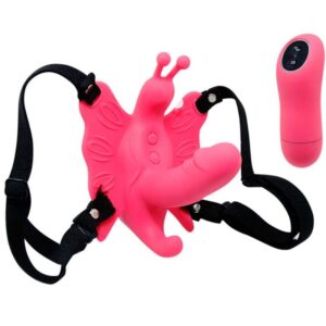 POTENTE - BAILE - ARNÊS DE BORBOLETA DE CONTROLE REMOTO ULTRA APAIXONADO