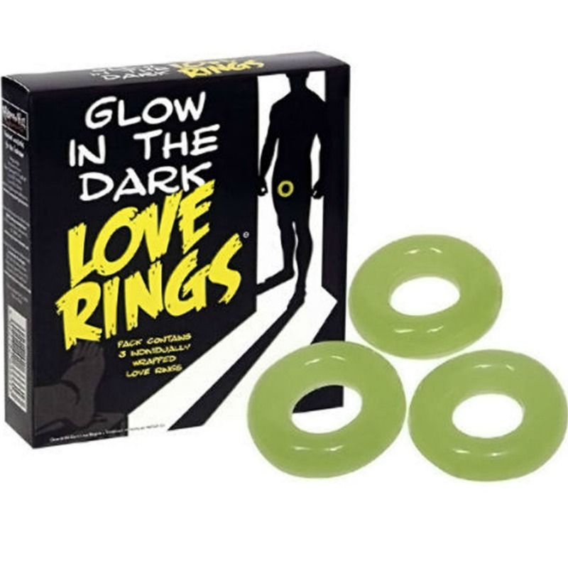 POTENTE - SPENCER & FLEETWOOD - PACK 3 ANÉIS FLUORESCENTES