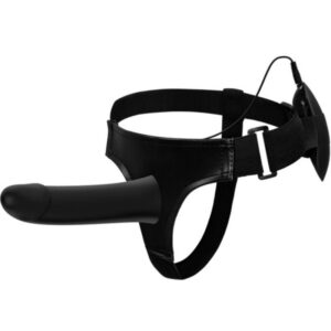 POTENTE - PRETTY LOVE - VITO STRAP ON COM DILDO OCO E VIBRAO 17.3 CM