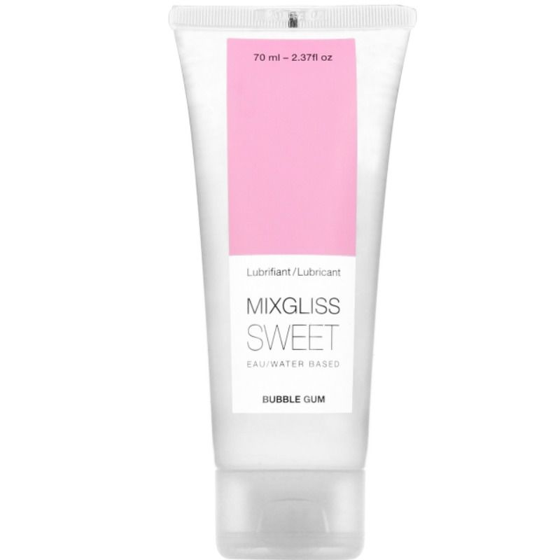 POTENTE - MIXGLISS - LUBRIFICANTE BASE DE GUA SABOR GOMA 70 ML
