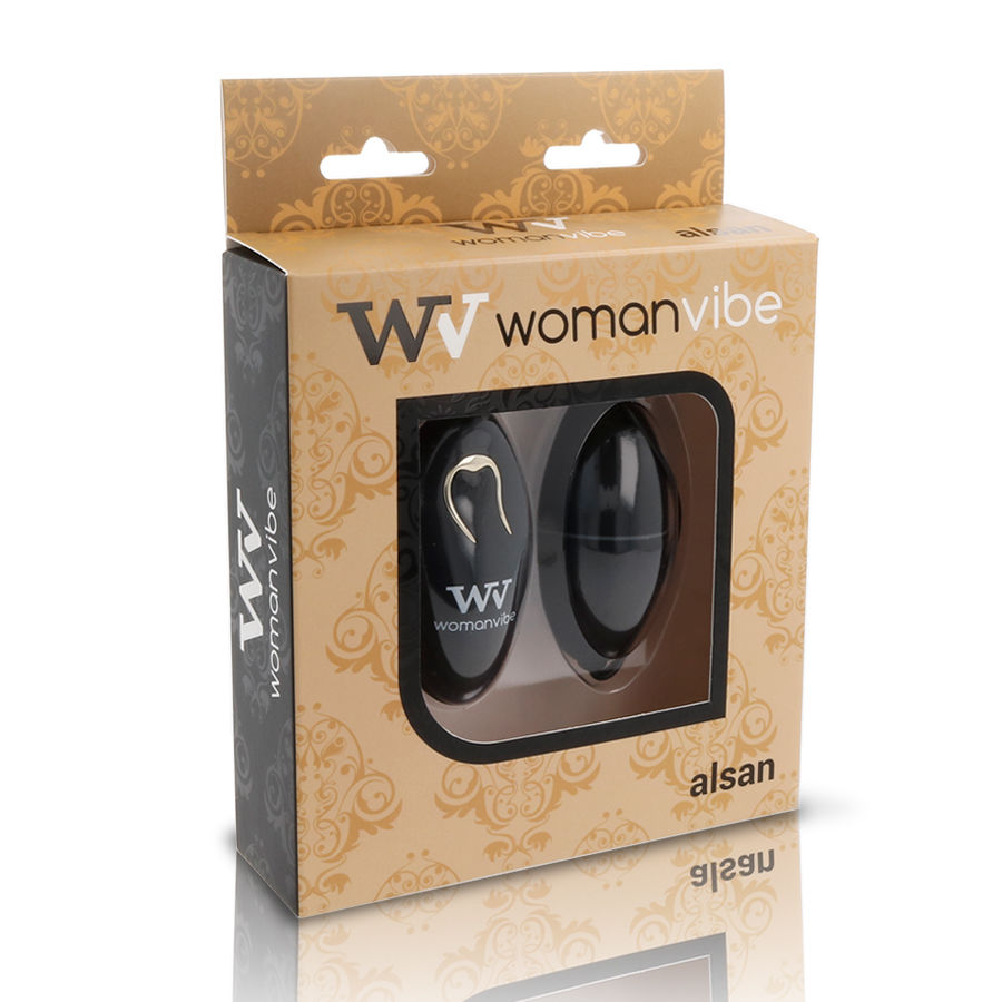 WOMANVIBE ALSAN EGG CONTROLE REMOTO PRETO SILICONE PRETO - Image 4