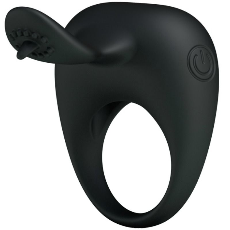 POTENTE - PRETTY LOVE - ANEL VIBRADOR COM LÍNGUA