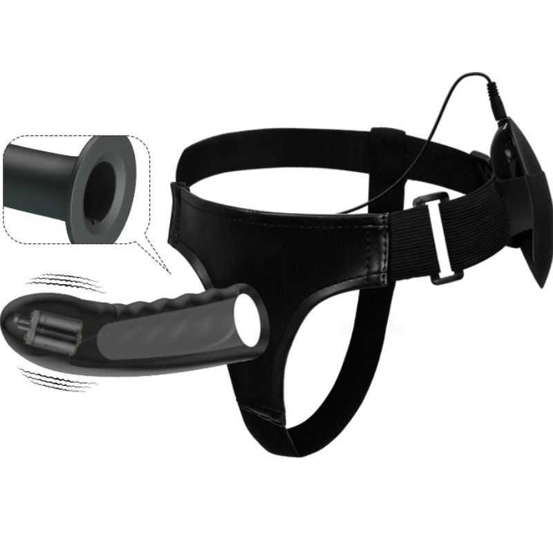POTENTE - PRETTY LOVE - MARVIN STRAP ON COM VIBRAO E DILDO OCO