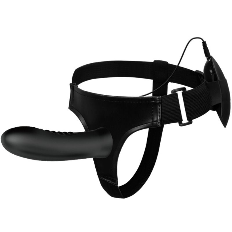 POTENTE - PRETTY LOVE - MYRON STRAP ON COM VIBRAO E DILDO OCO