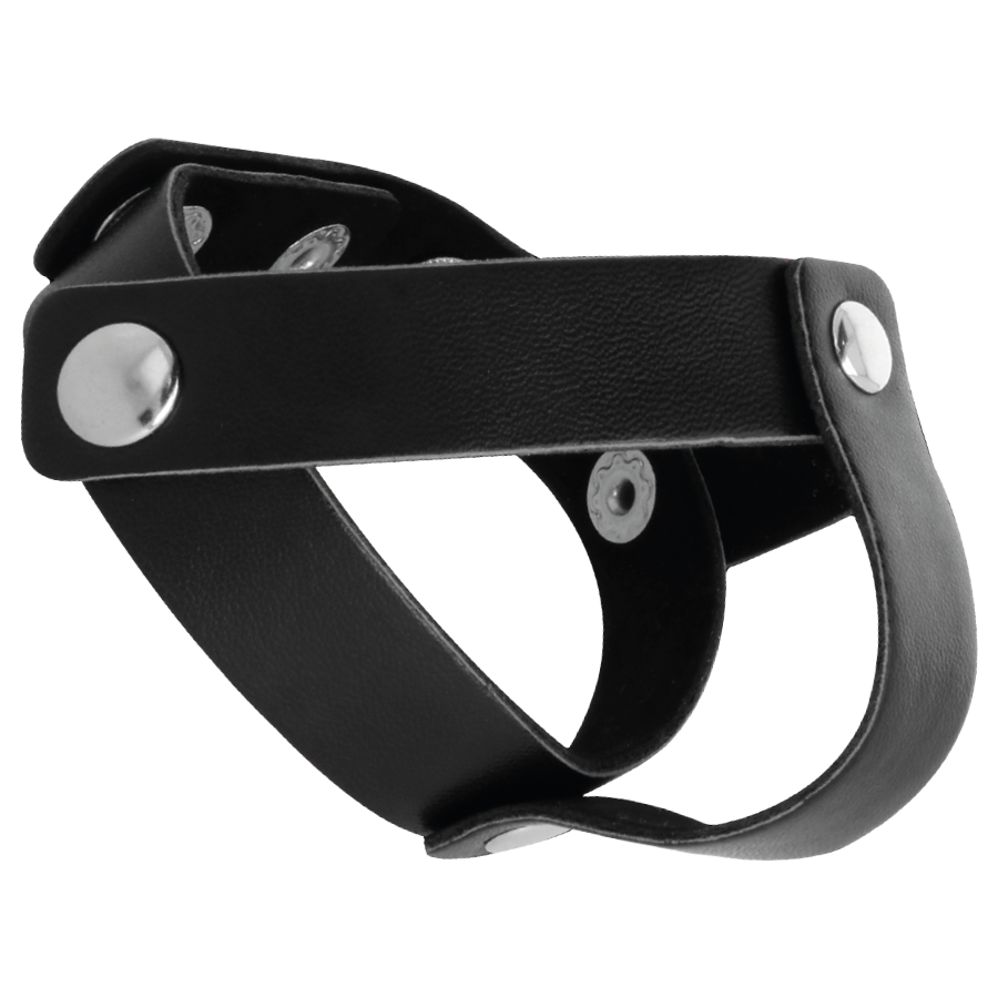 DARKNESS LEATHER C / B STRAP H-PIECE DIVIDE - Image 2