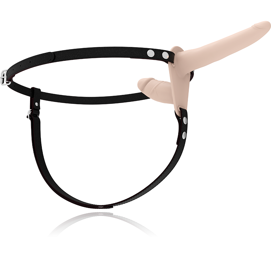 FETISH SUBMISSIVE HARNESS - VIBRADOR FLESH UP DE DUPLA PENETRAO - Image 3