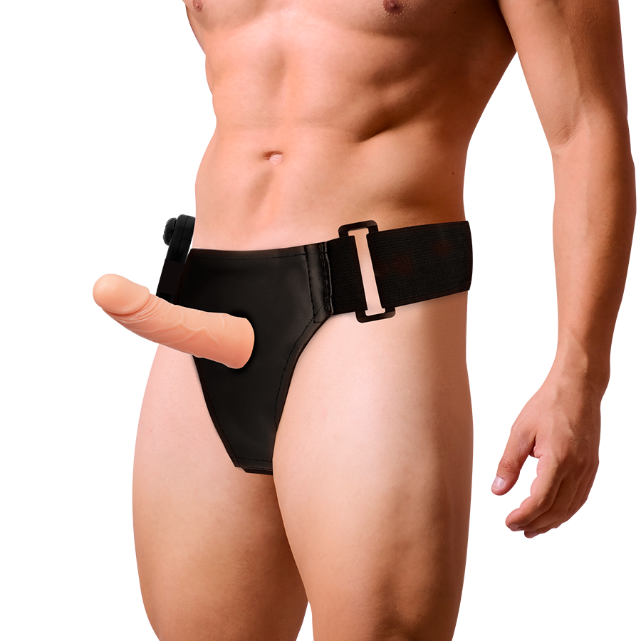 HARNESS ATTRACTION - RNES ESTRUTURAS OCAS COM VIBRADOR 15 CM -O- 5 CM - Image 2