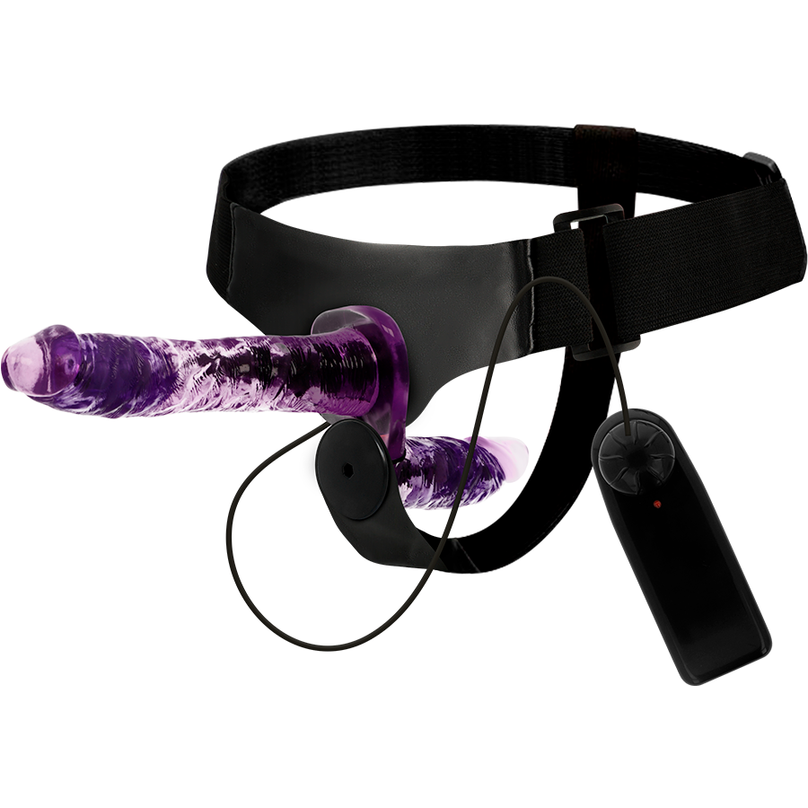 HARNESS ATTRACTION RODNEY DOBLE PENETRACIÓN VIBRADOR 18 X 3.5CM - Image 3