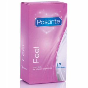 POTENTE - PASANTE - DE PRESERVATIVOS ULTRA FINO SENSÍVEIS 12 UNIDADES