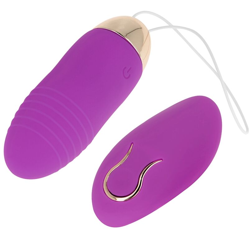 OHMAMA - OVO VIBRANTE COM CONTROLE REMOTO 10 VELOCIDADES ROXO - Image 3