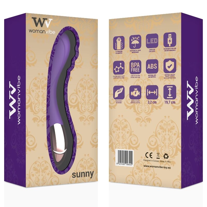 WOMANVIBE SUNNY SILICONE VIBRADOR RECARREGÁVEL - Image 3