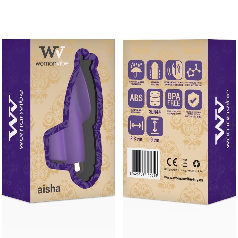 DEDO ESTIMULADOR DE SILICONE WOMANVIBE AISHA - Image 3