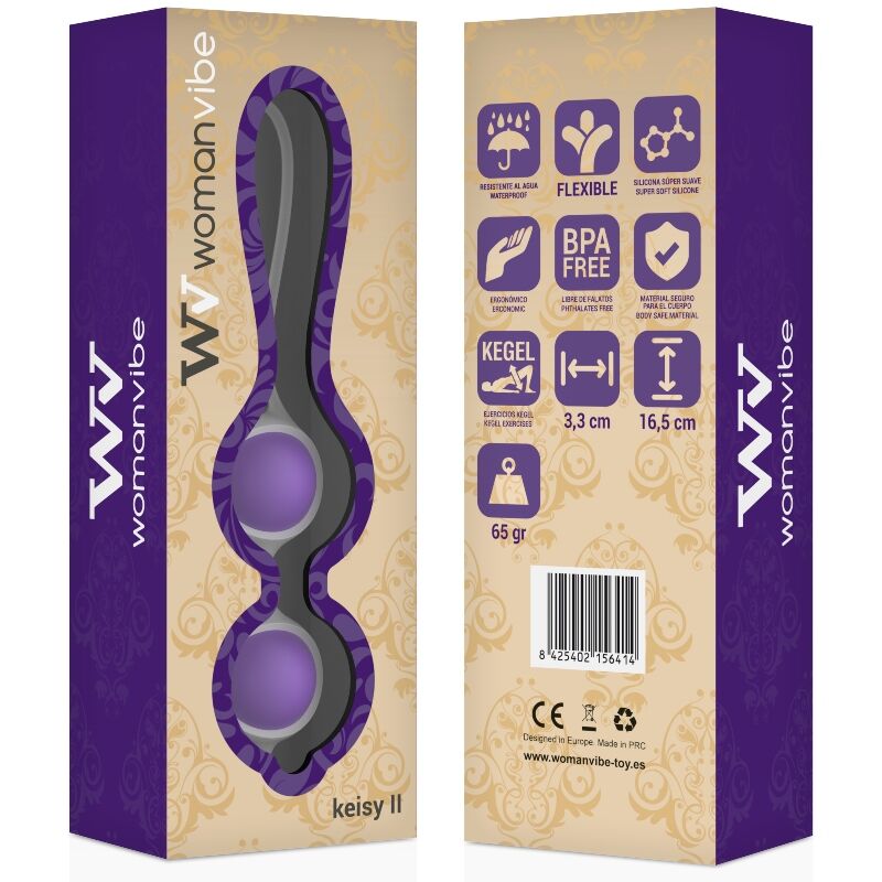 BOLAS DE SILICONE WOMANVIBE KEISY II - Image 3