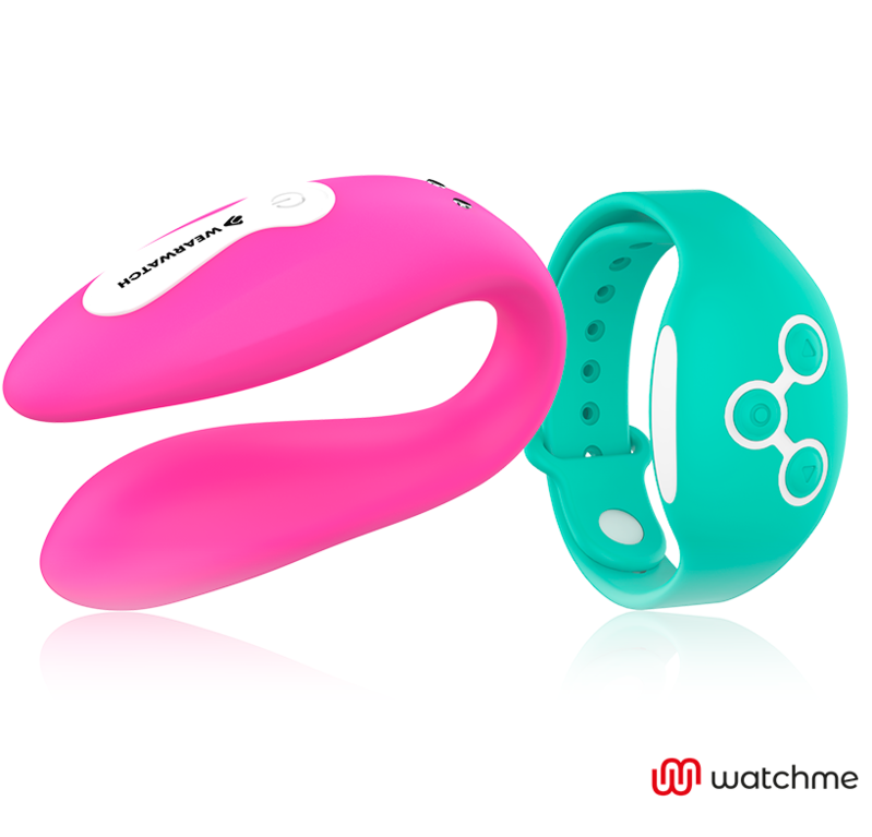 WEARWATCH DUAL PLEASURE WIRELESS TECHNOLOGY WATCHME FUCHSIA / AQUAMARINE - Image 3