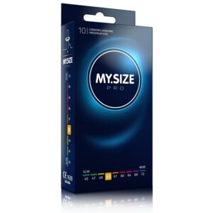 POTENTE - MY SIZE - PRO PRESERVATIVOS 53 MM 10 UNIDADES