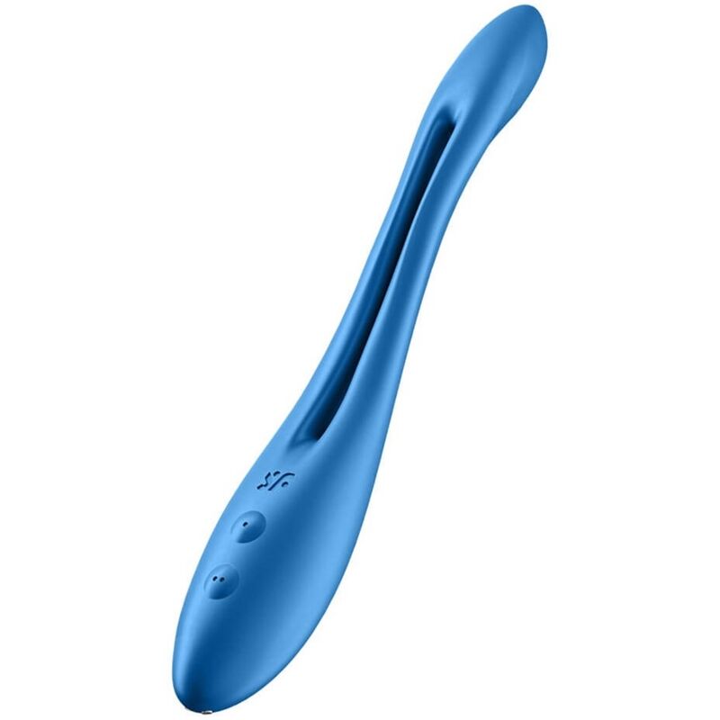 POTENTE - SATISFYER - MULTI VIBRADOR ELASTIC GAME AZUL