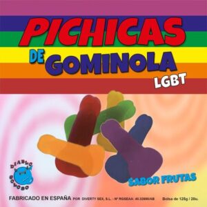 POTENTE - PRIDE - FRUTAS DO PÊNIS GOMAS LGBT
