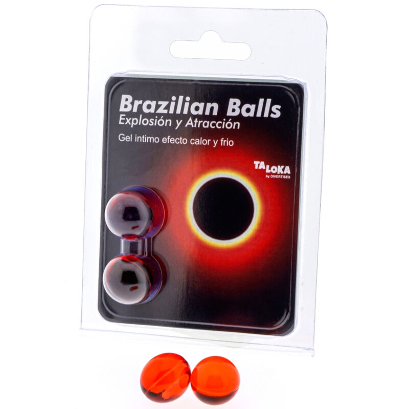 TALOKA - 2 BOLAS BRASILEIRAS GEL EMOCIONANTE EFEITO QUENTE E FRIO - Image 2