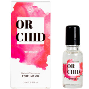 POTENTE - SECRETPLAY - ÓLEO DE PERFUME DE FEROMONAS NATURAIS DE ORQUÍDEA 20 ML