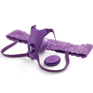 POTENTE - FANTASY FOR HER - ARNÊS DE BORBOLETA G-SPOT COM VIBRADOR