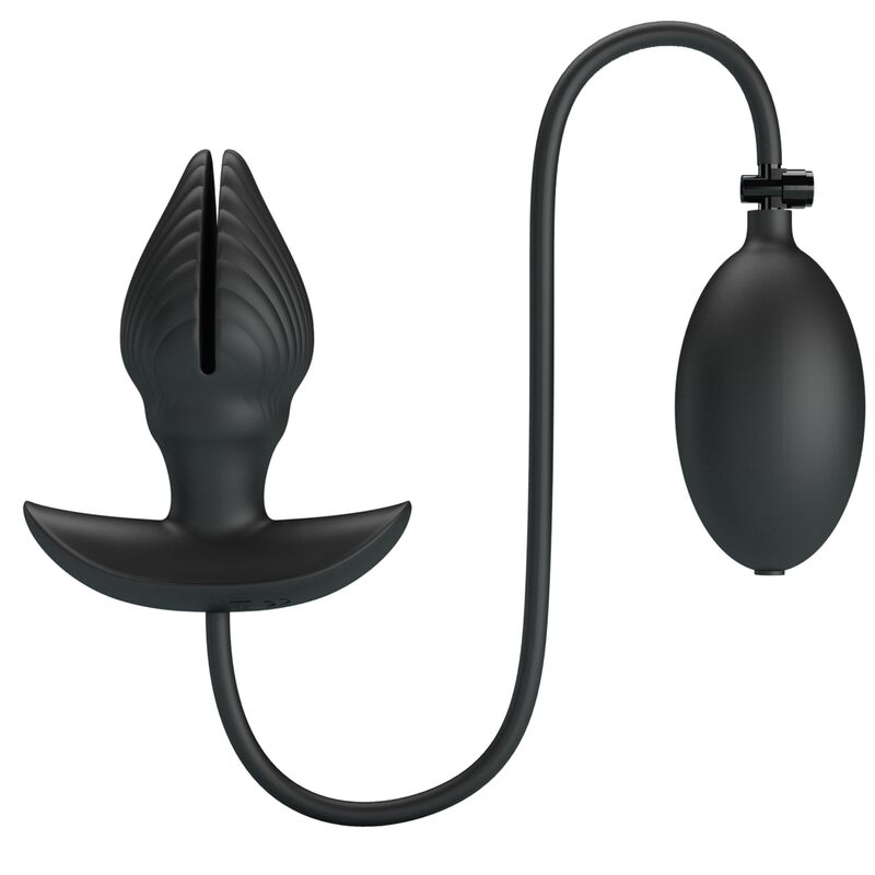 POTENTE - PRETTY LOVE - PLUG ANAL INFLVEL E RECARREGVEL