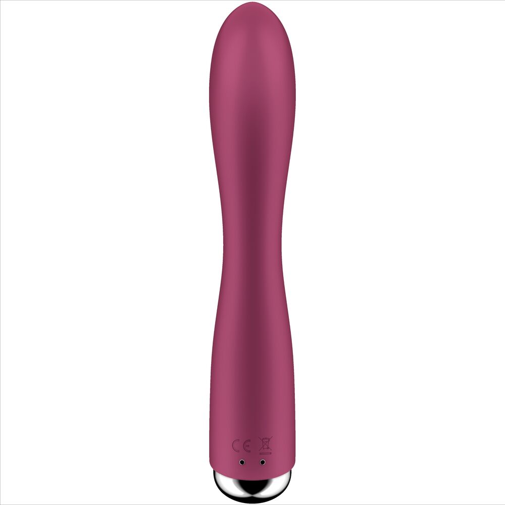 SATISFYER - COELHO GIRATÓRIO 1 CLITÓRIS E ESTIMULAO DE PONTO G VERMELHO - Image 2