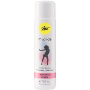 POTENTE - PJUR - LUBRIFICANTE ESTIMULANTE MYGLIDE COM EFEITO CALOR 100 ML